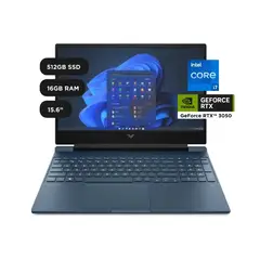 HP - Laptop Gamer Victus 156 Intel Core i7-12650H12va 16GB 512GB SSD RTX3050 15-FA0007LA