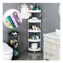 RYBIU IMPORT - Estante 5 Niveles con Ruedas en Blanco Y+Papel de Regalo