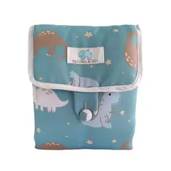 EPHRAN & BILL - Cambiador de Pañal Portátil Para Bebé Dinosaurio Espacio