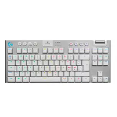 LOGITECH - Teclado Gamer Mecánico G915 Tkl Blanco