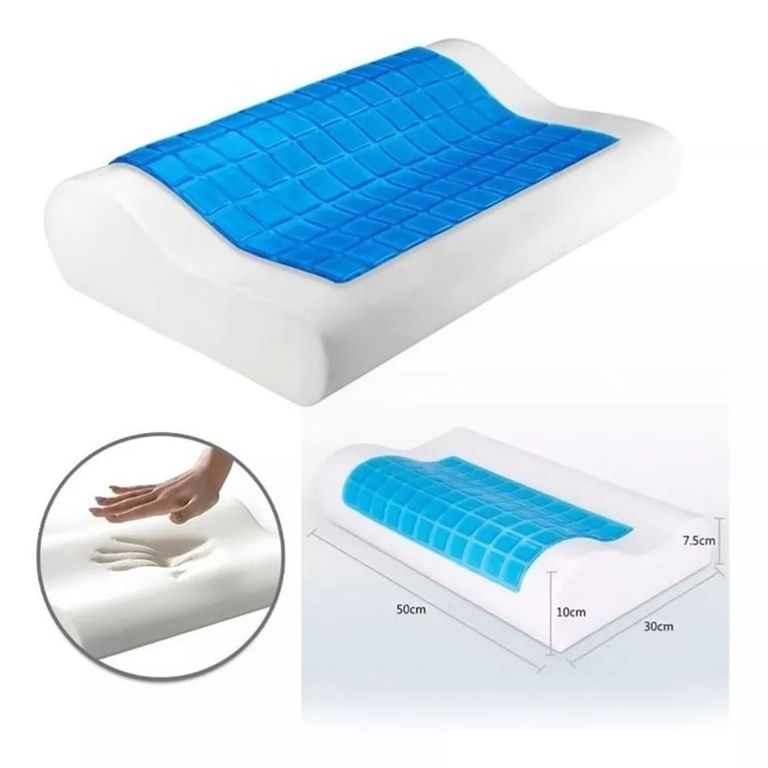 Almohada Viscoelastica Cervisal Ortopedica con Gel