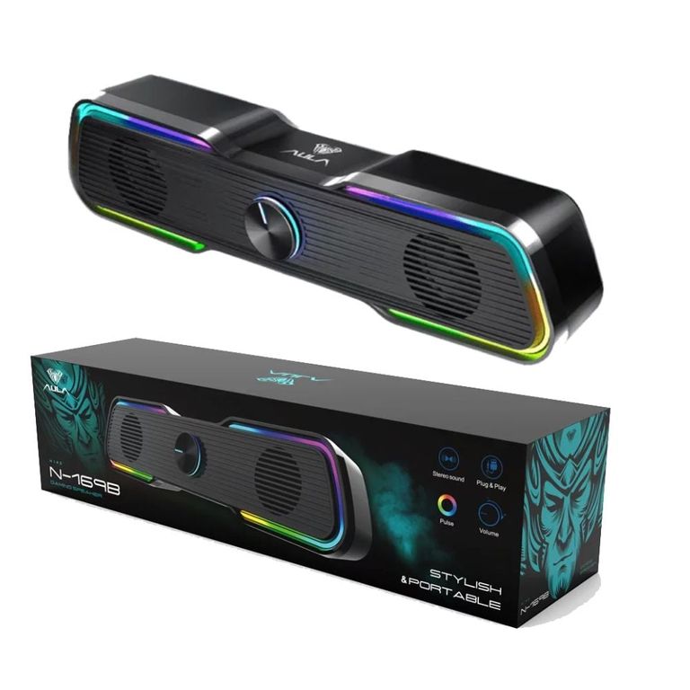 Parlante Gaming Bluetooth Luces Rgb