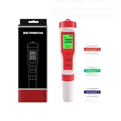 GENERICO - Medidor de pH 4 en 1 pH TDS EC y Temperatura