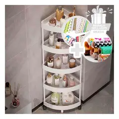 RYBIU IMPORT - Estante Transportable de Color Blanco Y+Papel de Regalo