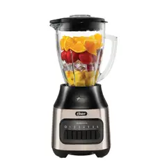 OSTER - LICUADORA CON VASO DE VIDRIO Y 6 VELOCIDADES BLSTPEG-NPB