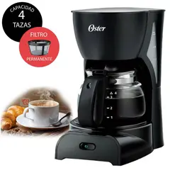 OSTER - CAFETERA 4 TAZAS BVSTDCDR5B