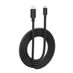 MOTOROLA - - Cable de Carga USB-C to Lightning Trenzado 15 Metros