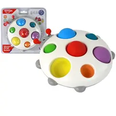 HUANGER - Push Pop Mariquita Sensorial de Silicona