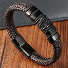 Armuz - Pulsera de Cuero - TOBIAS 21 CM