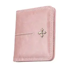 BAELLERRY - Billetera de Cuero Vegano con Monedero N1635