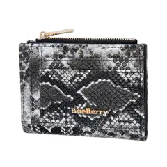 BAELLERRY - Billetera de cuero vegano PU para dama N8339