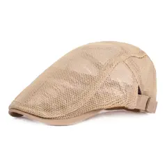 KAST PE - Boina Deportiva Court Beige Regulable Unisex para Verano
