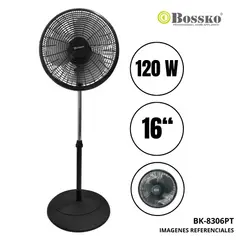 BOSSKO - VENTILADOR 16” PEDESTAL BK-8306PT