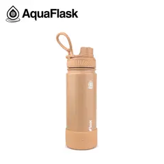 AQUAFLASK - Botella de Acero Inoxidable 530 ML Wild Mushroom