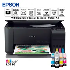 EPSON - Impresora Multifuncional L3210 USB 20