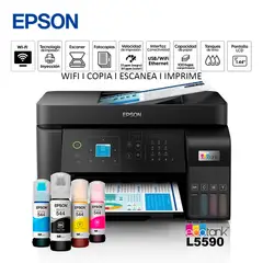 EPSON - Impresora Multifuncional L5590 WIFI Red Fax ADF