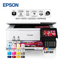 EPSON - Impresora Fotografica L8160 WIFI Red USB