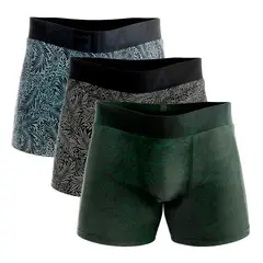 FILA - Pack x3 Bóxer Wild Multicolor