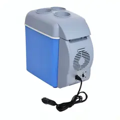 GENERICO - Cooler Portátil para Auto 7.5 L Mini Nevera Para Frutas Bebidas Fría y Caliente