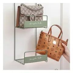 RYBIU IMPORT - Repisa para Carteras en Verde Y+Ligas de Regalo