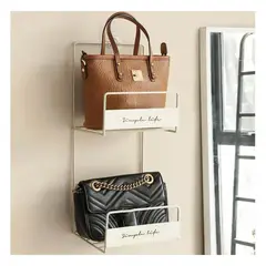 RYBIU IMPORT - Organizador para Bolsos de Color Blanco Y+Papel de Regalo