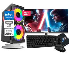 ADVANCE - Computadora Pc Intel Core i5 3470 Monitor 22 fhd' RAM 8GB SSD 256GB