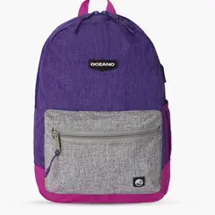 OCEANO - Mochila Sweet Morado Plomo