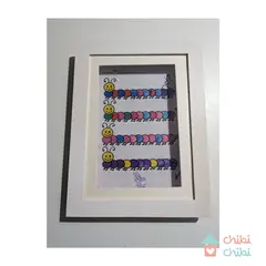 CHIBI CHIBI - Cuadro para trabajos A3 - BLANCO