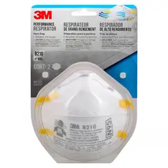 3M - Respirador N95 para Polvo y Partículas Pack 2 Unidades