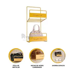 GENERICO - Estante de Articulos de Dama Amarillo Y+Envoltorio de Regalo