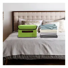 GENERICO - Caja Comoda para Uso Diario en Tono Verde Y+Papel de Regalo