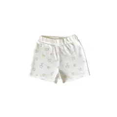 WAWA PIMA - SHORT WHITE TOYS PARA BEBÉ 100% ALGODÓN PIMA