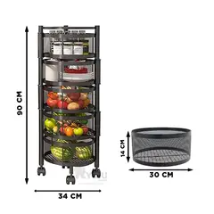 RYBIU IMPORT - Repisa Multifuncional en Blanco Y+Regalo Ligas para Peinar