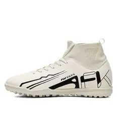 SHANDIAN - Zapatillas de Fútbol Hombre TF zapatos hombre Beige