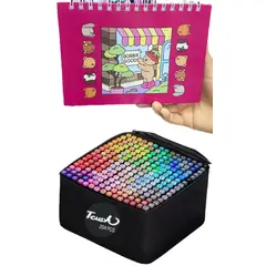 TOUCH - Kit de Plumones Set de 204 con Bobbie Goods. Libro