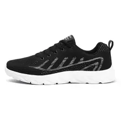 SHANDIAN - Zapatillas Running Hombre Negro