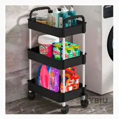 RYBIU IMPORT - Organizador Resistente de Cocina de Negro Y+Papel de Regalo