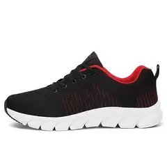 SHANDIAN - Zapatillas Running Hombre Negro