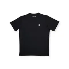 C1RCA - POLO MINI ICON MANGA CORTA PARA HOMBRE-NEGRO