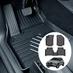 GENERICO - PROTECTOR CUBRE PISO 5D TPE FIAT PULSE 2023+