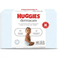 HUGGIES - Pañal Dermacare Talla G 48 unid