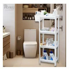 RYBIU IMPORT - Repisa para Guardar de 4 Niveles en Blanco Y+Gift MiniAgenda