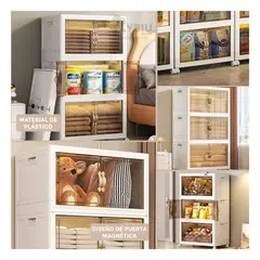 GENERICO - Repisa de Almacenamiento 3 Niveles Blanco Y+Gift MiniAgenda