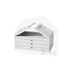 GENERICO - Repisa con Puertas en Color Blanco Y+Envoltorio de Regalo