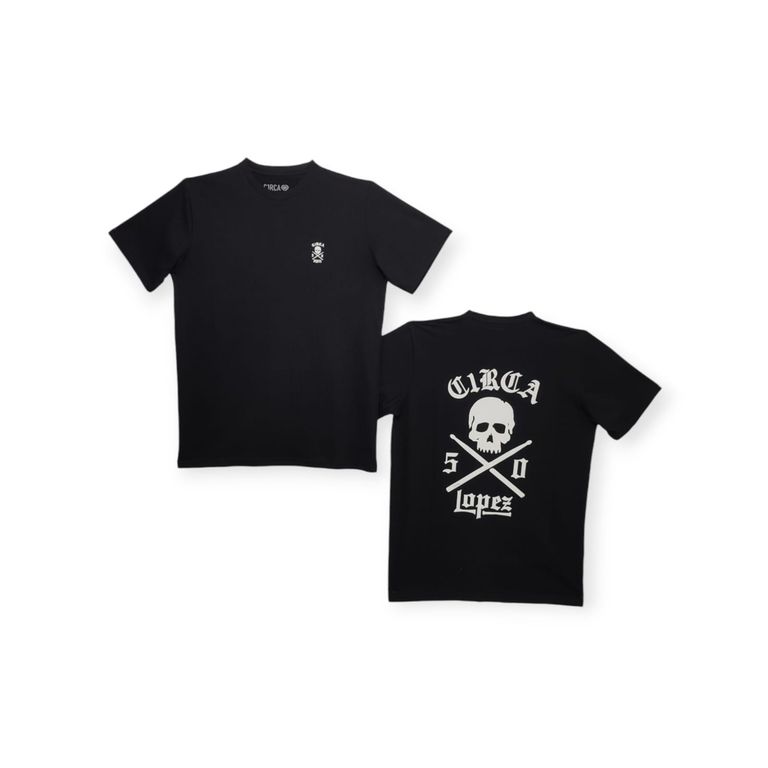POLO LOPEZ 50 MANGA CORTA PARA HOMBRE-NEGRO
