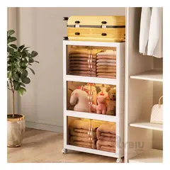 RYBIU IMPORT - Estante Multifuncional 3 Niveles en Blanco Y+Regalo Agendita