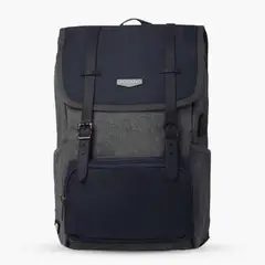 OCEANO - Mochila Steel Plomo Azul