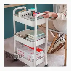 GENERICO - Organizador Shelby Resistente de Blanco Y+Papel de Regalo