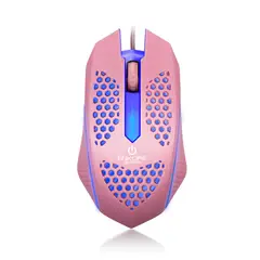 ENKORE - Mouse Gamer Levitron Ekm107 Pink Usb