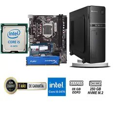 ANTRYX - COMPUTADORA DE ESCRITORIO CORE I5 3470 8GB RAM 250 GB SSD M2